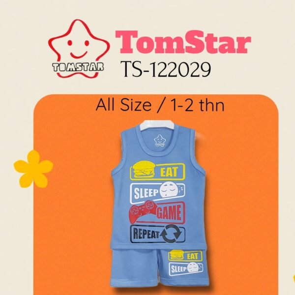 TomStar Setelan Singlet Anak Laki-Laki TS-122029 - Image 2