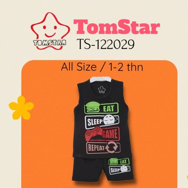 TomStar Setelan Singlet Anak Laki-Laki TS-122029 - Image 3