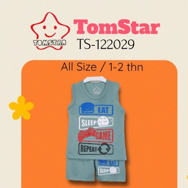TomStar Setelan Singlet Anak Laki-Laki TS-122029 - Image 4