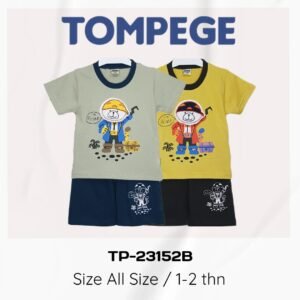Setelan Oblong Anak Laki Cowok Tompege TP-23152B