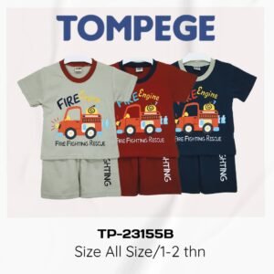 Setelan Oblong Anak Laki Cowok Tompege TP-23155B