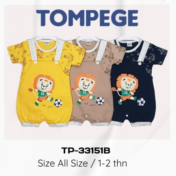 Tompege Jumpsuit Anak Laki Laki Cowok TP-33151B