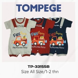 Tompege Jumpsuit Anak Laki Laki Cowok TP-33155B