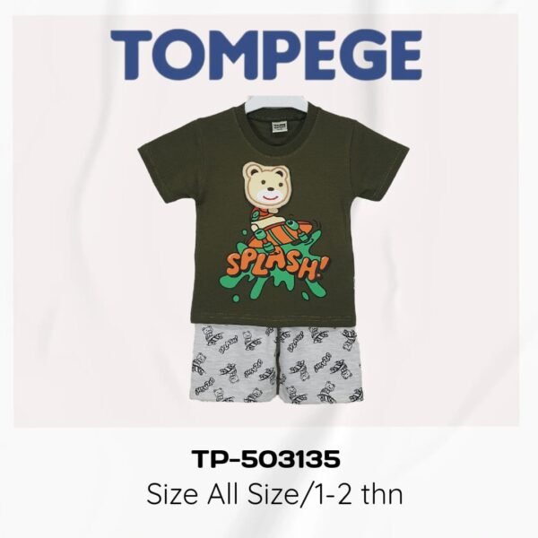Tompege Setelan Oblong Kaos Anak Laki-Laki TP-503135 - Image 4