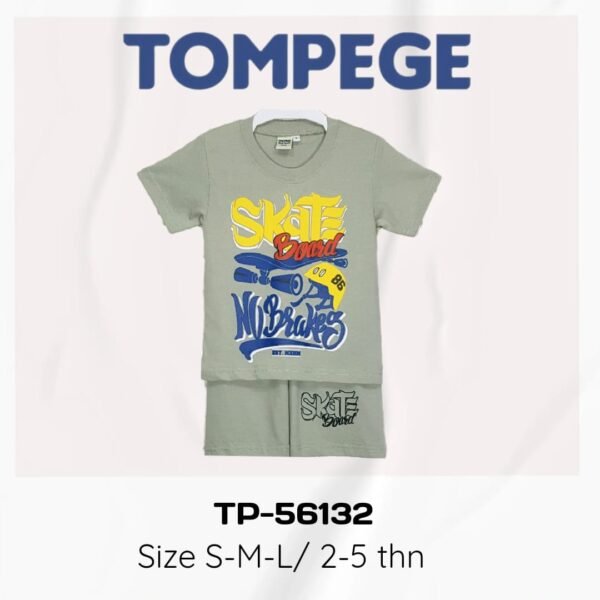 Setelan Oblong Anak Laki Cowok Tompege TP-56132 - Image 2