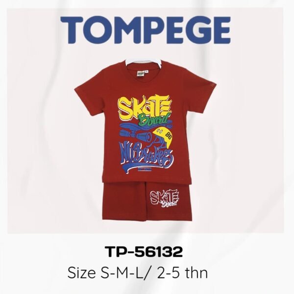 Setelan Oblong Anak Laki Cowok Tompege TP-56132 - Image 3