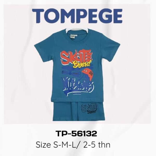 Setelan Oblong Anak Laki Cowok Tompege TP-56132 - Image 4