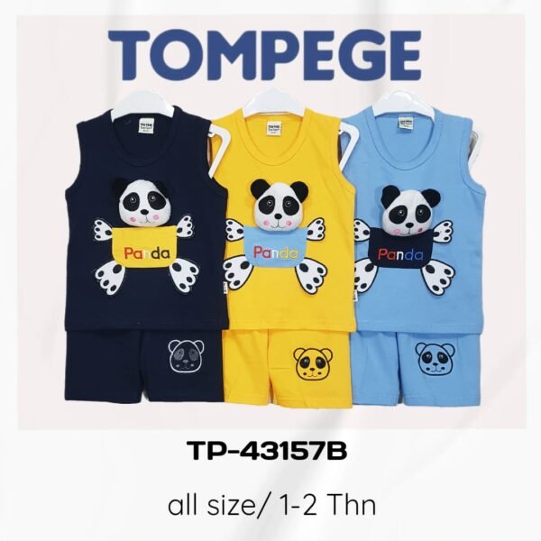 Setelan Singlet Anak Laki Cowok Tompege TP-43157B