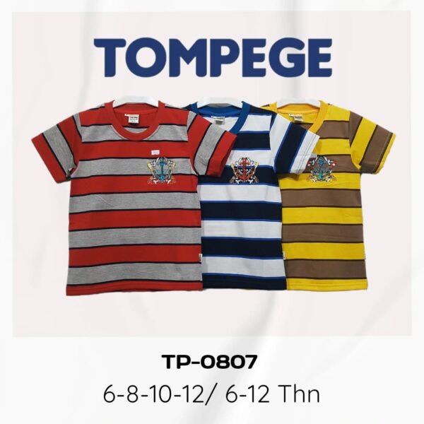 Tompege Kaos Atasan Oblong Anak Laki Laki TP-0807