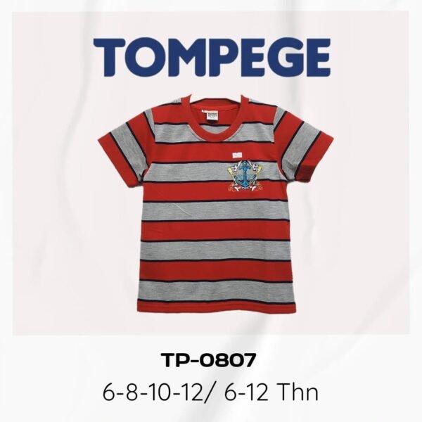 Tompege Kaos Atasan Oblong Anak Laki Laki TP-0807 - Image 3
