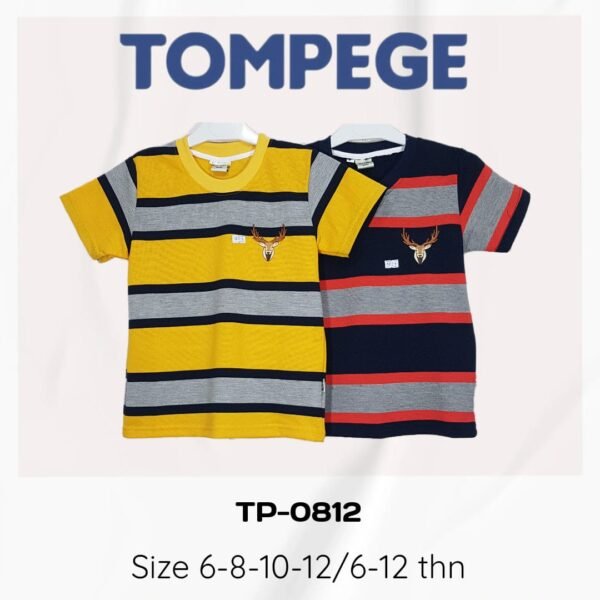 Tompege Kaos Atasan Oblong Anak Laki Laki TP-0812 - Image 2