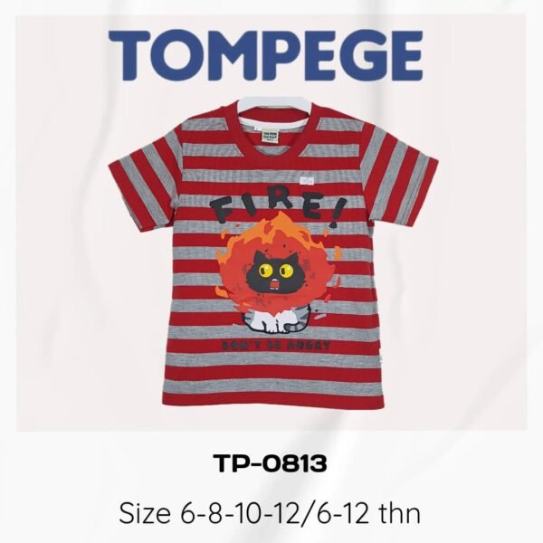 Tompege Kaos Atasan Oblong Anak Laki Laki TP-0813 - Image 3
