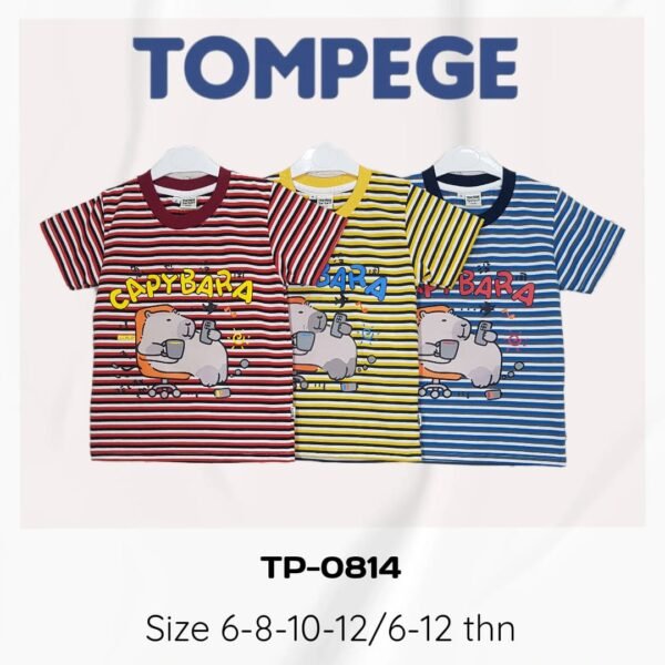 Tompege Kaos Atasan Oblong Anak Laki Laki TP-0814 - Image 2