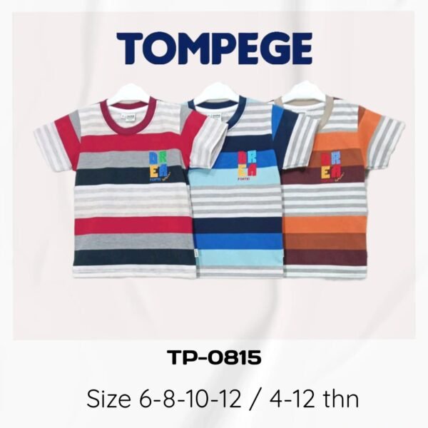 Tompege Kaos Atasan Oblong Anak Laki Laki TP-0815 - Image 2