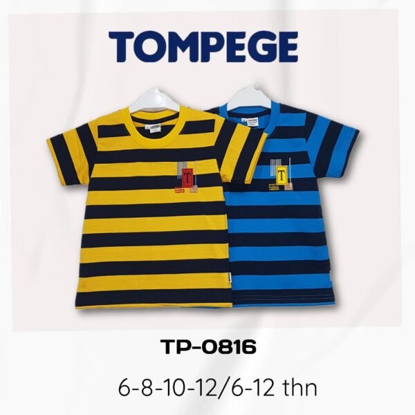 Tompege Kaos Atasan Oblong Anak Laki Laki TP-0816