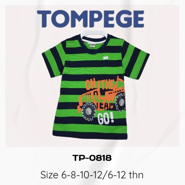 Tompege Kaos Atasan Oblong Anak Laki Laki TP-0818 - Image 3