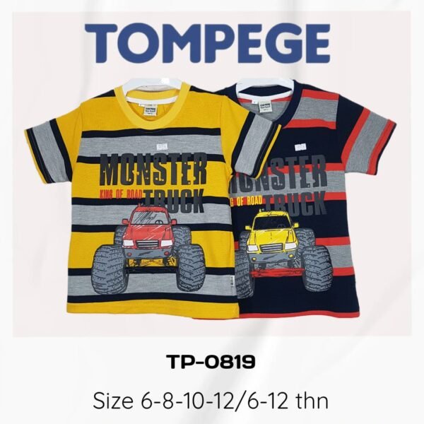 Tompege Kaos Atasan Oblong Anak Laki Laki TP-0819 - Image 2