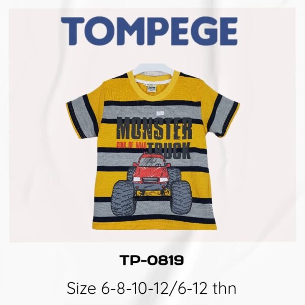 Tompege Kaos Atasan Oblong Anak Laki Laki TP-0819 - Image 3