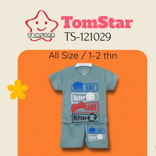TomStar Setelan Oblong Kaos Anak Laki-Laki TS-121029 - Image 4