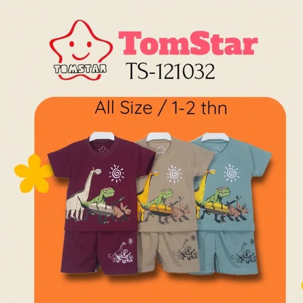 TomStar Setelan Oblong Kaos Anak Laki-Laki TS-121032