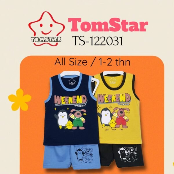 TomStar Setelan Singlet Anak Laki-Laki TS-122031 - Image 2
