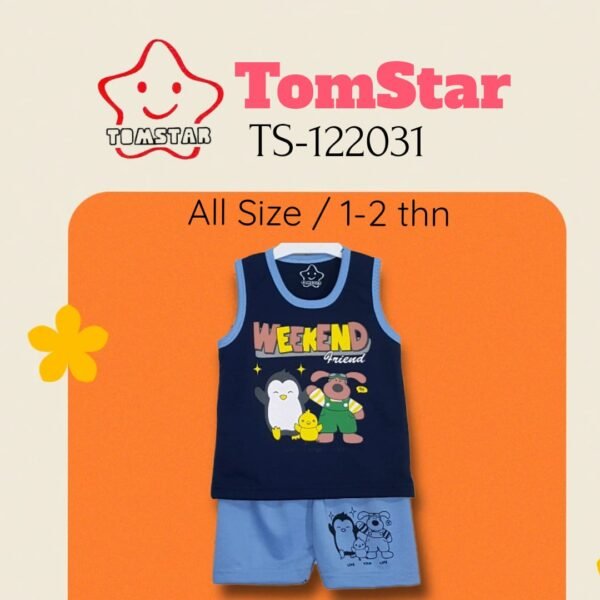 TomStar Setelan Singlet Anak Laki-Laki TS-122031 - Image 4