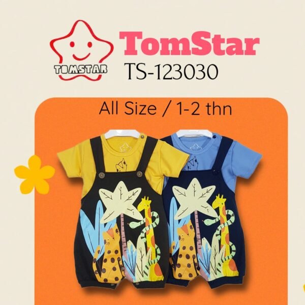 TomStar Setelan Jumpsuit Anak Laki Cowok TS-123030