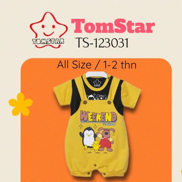 TomStar Setelan Jumpsuit Anak Laki Cowok TS-123031 - Image 2