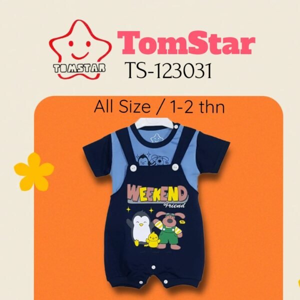 TomStar Setelan Jumpsuit Anak Laki Cowok TS-123031 - Image 3
