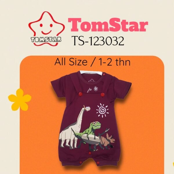 TomStar Setelan Jumpsuit Anak Laki Cowok TS-123032 - Image 3