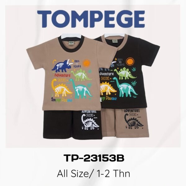 Setelan Oblong Anak Laki Cowok Tompege TP-23153B