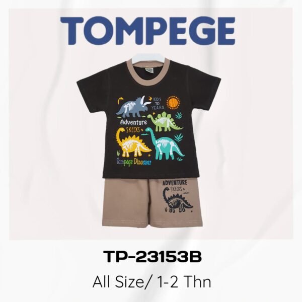 Setelan Oblong Anak Laki Cowok Tompege TP-23153B - Image 3
