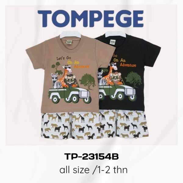 Setelan Oblong Anak Laki Cowok Tompege TP-23154B