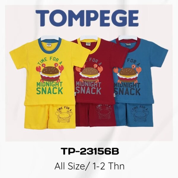 Setelan Oblong Anak Laki Cowok Tompege TP-23156B