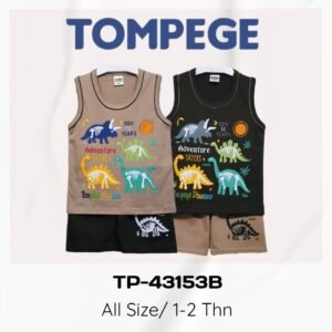 Setelan Singlet Anak Laki Cowok Tompege TP-43153B