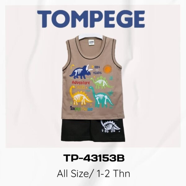 Setelan Singlet Anak Laki Cowok Tompege TP-43153B - Image 2