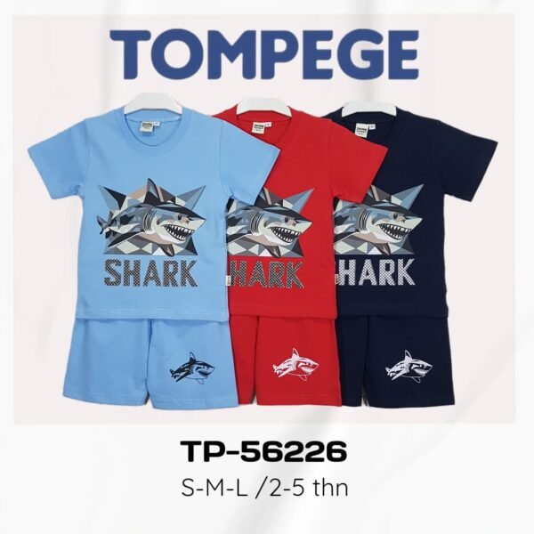Setelan Oblong Anak Laki Cowok Tompege TP-56226 - Image 2