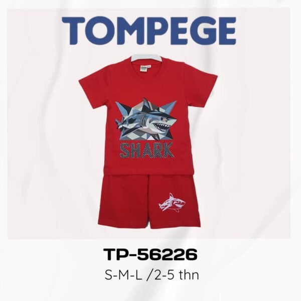 Setelan Oblong Anak Laki Cowok Tompege TP-56226 - Image 4