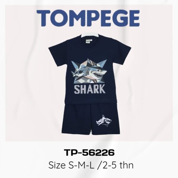 Setelan Oblong Anak Laki Cowok Tompege TP-56226 - Image 5