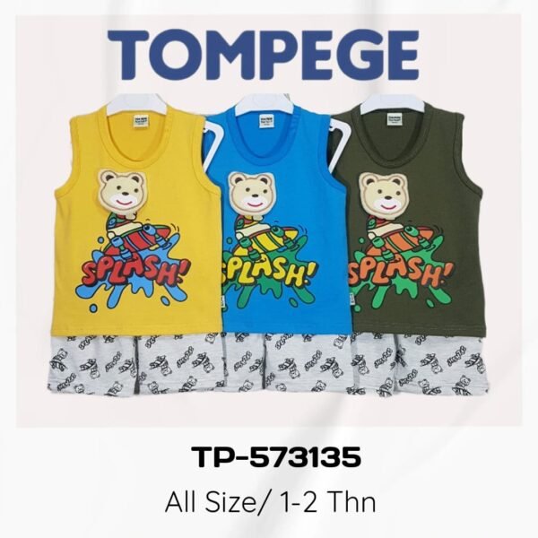 Tompege Setelan Singlet Anak Laki-Laki TP-573135