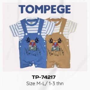 Setelan Jumpsuit Anak Laki Cowok Tompege TP-74217
