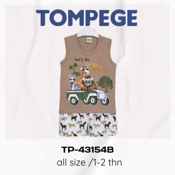 Setelan Singlet Anak Laki Cowok Tompege TP-43154B - Image 3