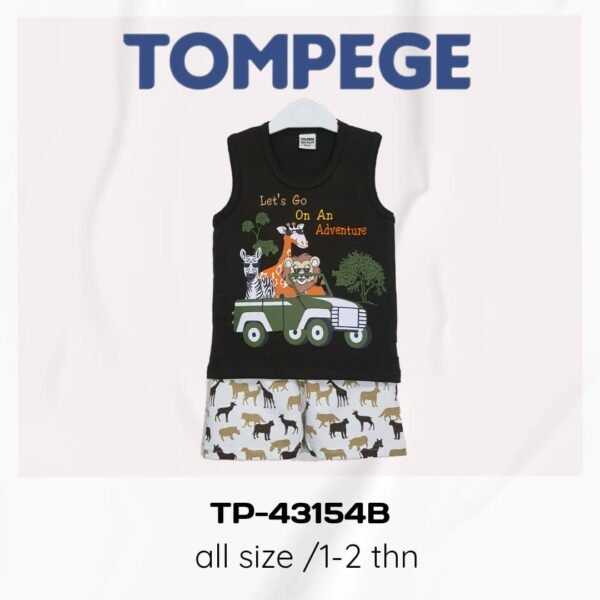 Setelan Singlet Anak Laki Cowok Tompege TP-43154B - Image 4