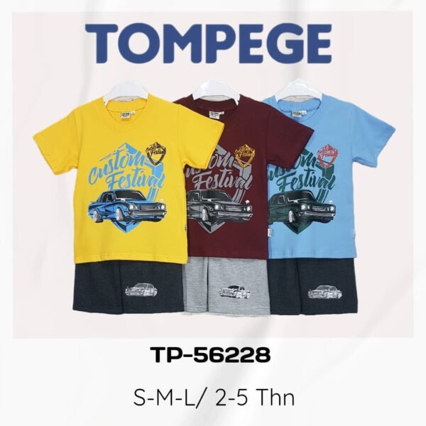 Setelan Oblong Anak Laki Cowok Tompege TP-56228 - Image 2