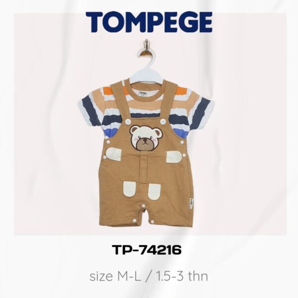 Setelan Jumpsuit Anak Laki Cowok Tompege TP-74216 - Image 2