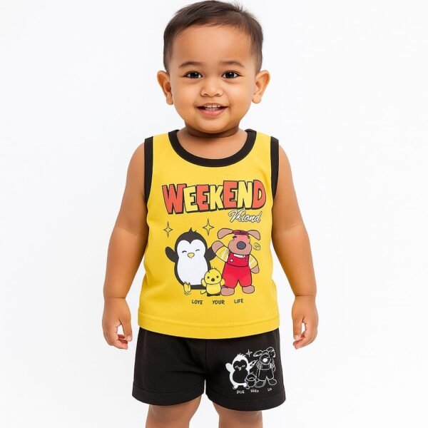 TomStar Setelan Singlet Anak Laki-Laki TS-122031