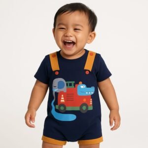TomStar Setelan Jumpsuit Anak Laki Cowok TS-123028