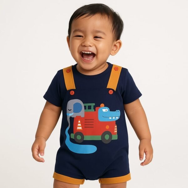TomStar Setelan Jumpsuit Anak Laki Cowok TS-123028