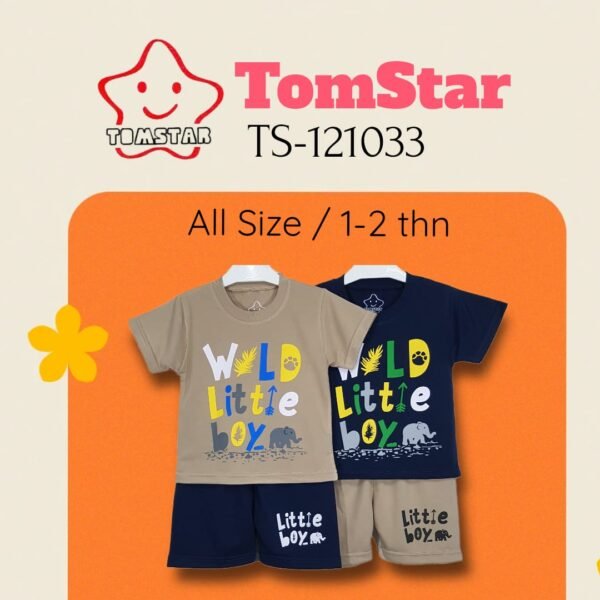 TomStar Setelan Oblong Kaos Anak Laki-Laki TS-121033 - Image 2