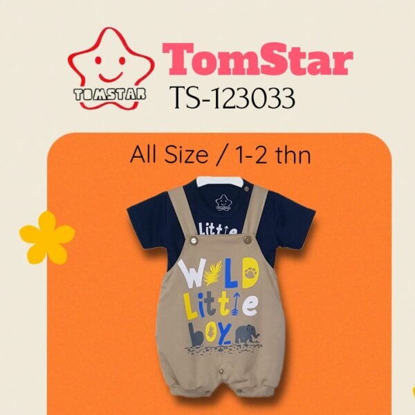 TomStar Setelan Jumpsuit Anak Laki Cowok TS-123033 - Image 2